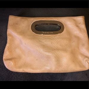 Michael Kors Berkley Tan Clutch